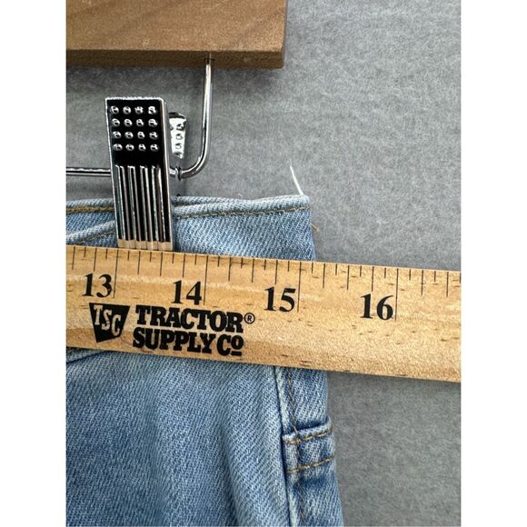 Everlane Womens Light Faded Blue Raw Hem Straight Leg Kick Crop Denim Jeans Size - Picture 10 of 12